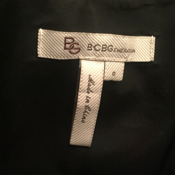 BCBGeneration Black Strapless Dress *with POCKETS* Size 0 - Picture 10 of 15